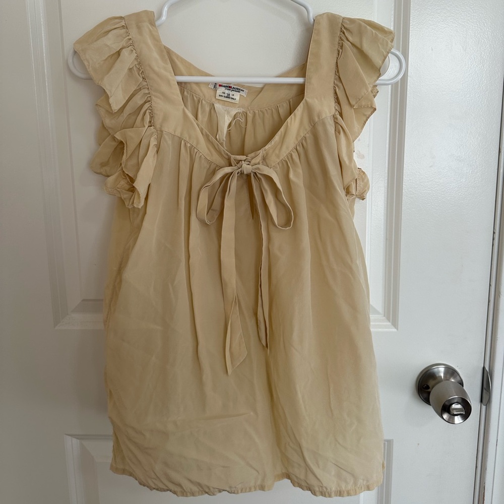 Vintage Yves Saint Laurent Silk Blouse
